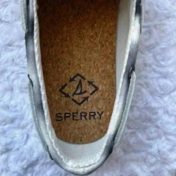 NEW Sperry Topsider Seaport Levy Smooth Loafer Flat boat Shoes women's size 8.5 - Picture 10 of 12